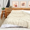 Bio-Musselin Tagesdecke XL Khaki