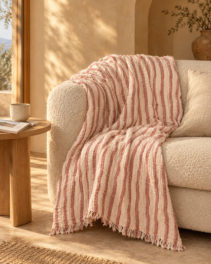 Bio-Musselin Tagesdecke XL (220x240 cm) | 100% Bio-Baumwolle